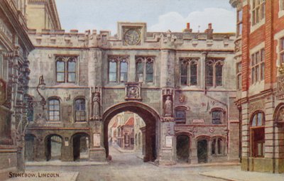 Stonebow, Lincoln by Alfred Robert Quinton